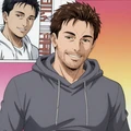 Anime-Portr&auml;t Markus deutscher Irwin Casino Spieler aus K&ouml;ln